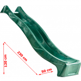 Tobogan KBT,Lungime 230 cm, Inaltime de asezare 120cm,verde